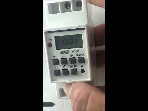20 AMP DIGITAL GEYSER AND POOL PUMP TIMER MTD8