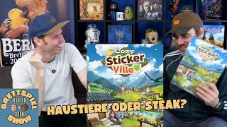 Cozy Stickerville - Cron - Ausgepackt & Angespielt - H&C Brettspielshow Folge 11.1