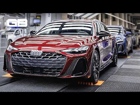 2025: Geheimnisse der Produktionslinie des neuen Audi A6 Avant, die Sie nie kannten