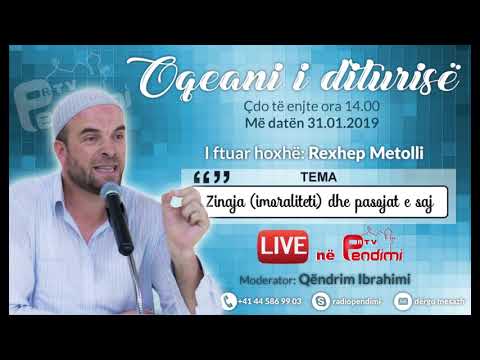 Oqeani i diturisë i ftuar hoxhë Rexhep Metolli - 30.01.2019 - RTV PENDIMI