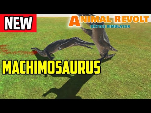 NEW! Machimosaurus vs Every Unit | Animal Revolt Battle Simulator | Just Battle Series