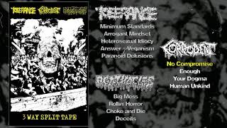 Tolerance / Corrodent / Agathocles 3-way split CS FULL ALBUM (2018 - Goregrind/Grindcore/Mincecore)