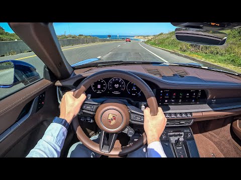 2025 Porsche 911 Carrera Cabriolet - POV Test Drive (Binaural Audio)