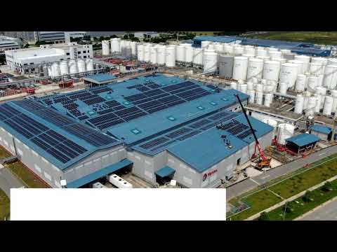 Total Lubricants plant in Singapore solarized by Total Solar