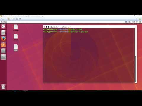 Linux Tutorial 9 tar and gz Files