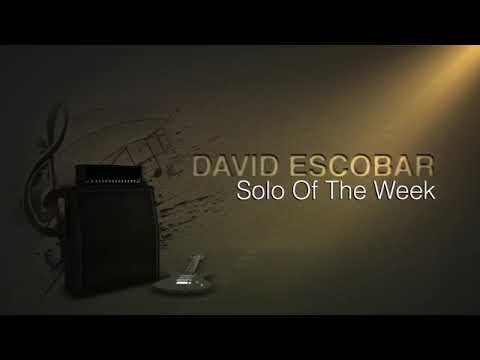 David escobar.solo of the week.yngwie malmsteen.Rising force