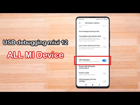 How to enable usb debugging on xiaomi redmi note