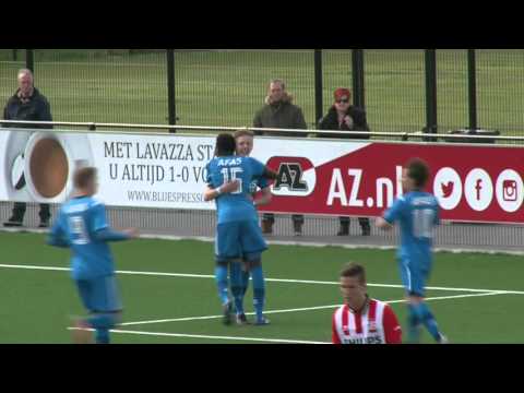 Doelpunten AZ Onder 17 - PSV Onder 17