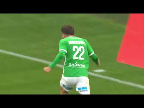 Zuriko Davitashvili #legendary hatric🔥 vs St. Etienne.     Posting #free watermarkless