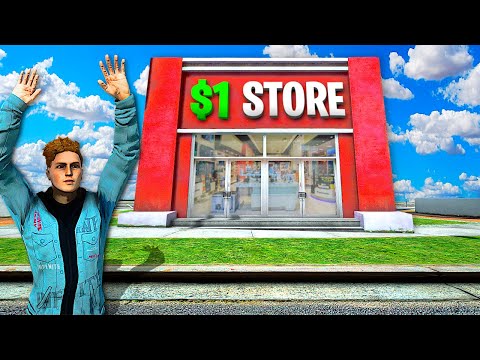 I Opened A $1 STORE In GTA 5!