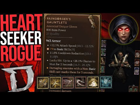 Diablo 4 - Heartseeker S-Tier Rogue S11 Build Guide