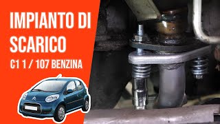 Youtube thumbnail of video "Sostituzione Impianto di Scarico C1 1 / 107 1.0 💨"
