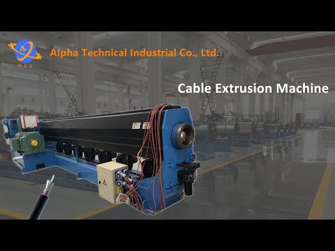 PVC/PE Power Wire Cable Extruder Making Machine in Electrical Cable Sheathing Machine