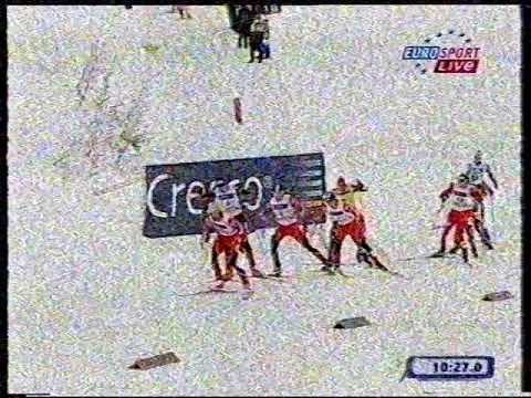 2007/08 combinata 7,5 km Trondheim - Bieler, Lamy Chappuis, Bernhard Gruber