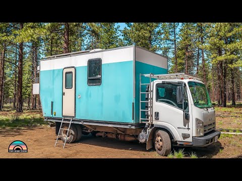 Self Built Box Truck Tiny Home - Affordable Camper Build