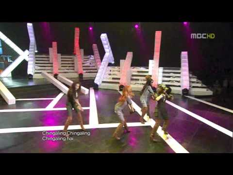 [HD Perf] 4Minute - Huh (on MC 100605)