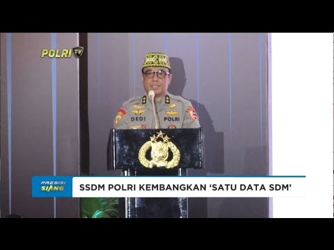 SSDM POLRI KEMBANGKAN &lsquo;SATU DATA SDM