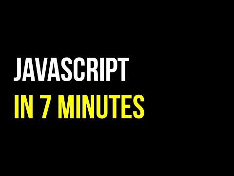 JavaScript in 7 Minuten