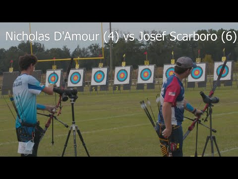 Gator Cup 2020 | Nicholas D'Amour vs Josef Scarboro Bronze Medal Match | Olympic Recurve