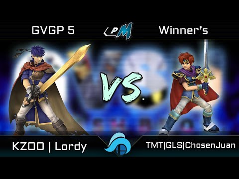 GVGP5 Project M Singles - Kzoo | Lordy (Ike) vs. TMT | GLS | ChosenJuan (Roy)
