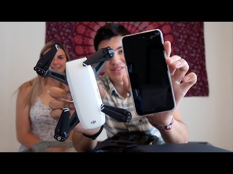 DJI Spark Unboxing, Setup & Test Flight