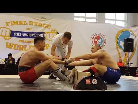 Mas-wrestling World Cup 2019, Men 105 kg, Russia vs Poland