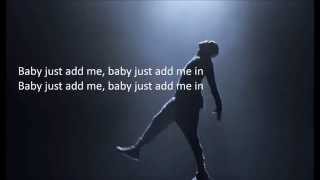 Chris Brown - Add me in LYRICS XAlbumHD