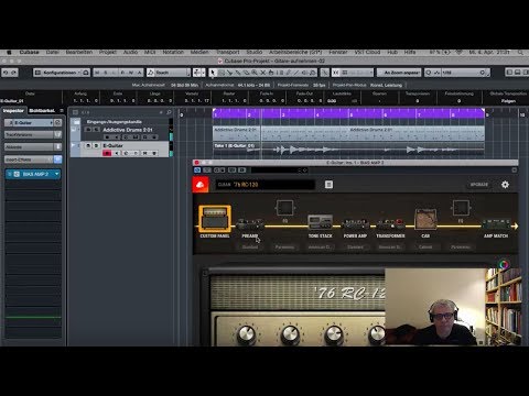 E-Gitarre aufnehmen in Cubase