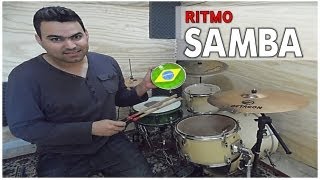 RITMO SAMBA - Aula de Bateria