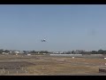 Flight Landing Scenes Santacruz Mumbai Airport Runway Videos Unseen Videos