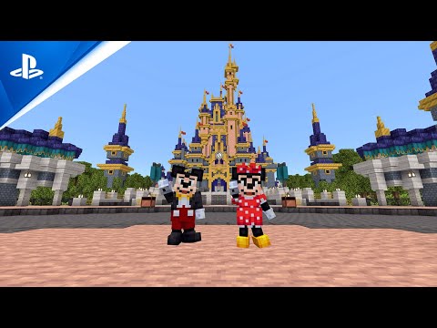 Minecraft x Walt Disney Magic Kingdom DLC - Official Trailer | PS4