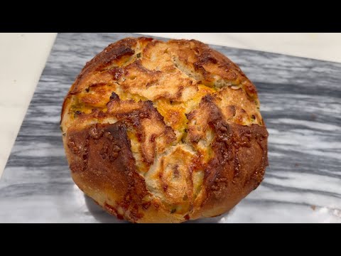Jalapeño cheddar sourdough bread tutorial - Jalapeño cheddar sourdough recipe