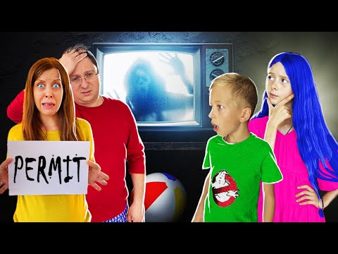 ⛔ We ONLY do FORBIDDEN things ⏰ 24 HOURS 🙅‍♂️ She DYED her hair BLUE 💇‍♀️