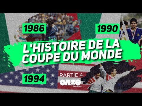 L'histoire de la Coupe du Monde de football ! Partie 4 (1986, 1990, 1994) !