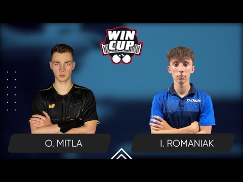 13:30 Oleksii Mitla - Ivan Romaniak 14.09.2024 WinCup Master. TABLE 1