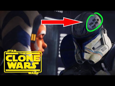 Why Does CAPTAIN REX Have TALLY MARKS on His Helmet? Star Wars Theory