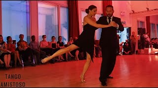 Loukas Balokas and Georgia Priskou at Milonga Amistosa London