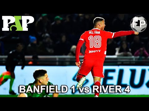 Resumen Paso a Paso, Banfield 1 vs River 4 | Fecha 20. La otra cara del partido.
