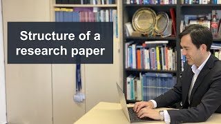 Structure of a research paper