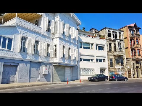 Caminhando em Sarıyer; Büyükdere até Aşkı Memnu House em Istambul