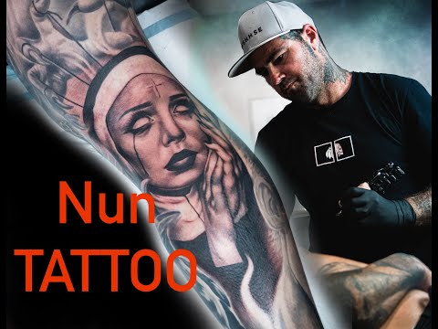 Evil Nun Tattoo