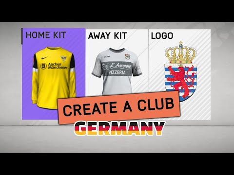 5 Realistic GERMAN Create-A-Club Ideas for FIFA 22 Career Mode!