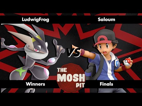 LudwigFrog (Greninja) vs Saloum (PT) - The Mosh Pit - Ultimate Singles - Winners Finals