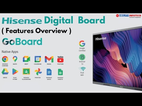 Hisense Interactive Flat Panel & hisense digital smart board