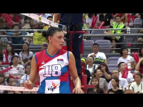 Tijana Boskovic | 2017.08.06 World Grand Prix | Final | China vs Serbia (12-2)