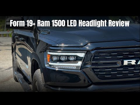 Form Lighting 19+ Ram 1500 Sequential LED Headlights - Review