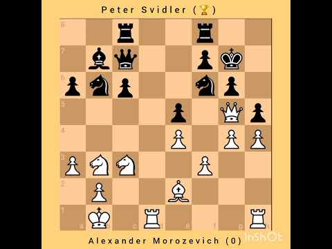 Alexander Morozevich vs Peter Svidler || King's Indian Defence || World Championship, 2005 #chess