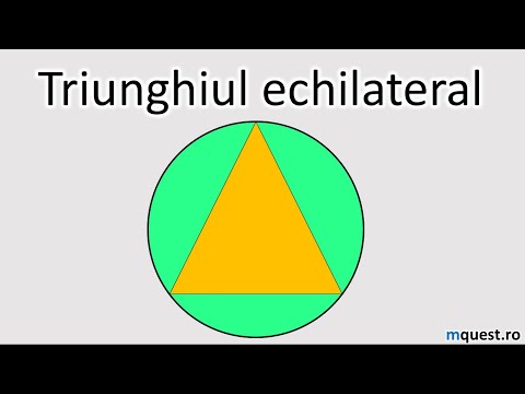 Triunghiul echilateral, clasa a VI-a
