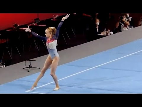 Top 2021 - Viktoria Listunova - FX - 2021 European Gymnastics Championships