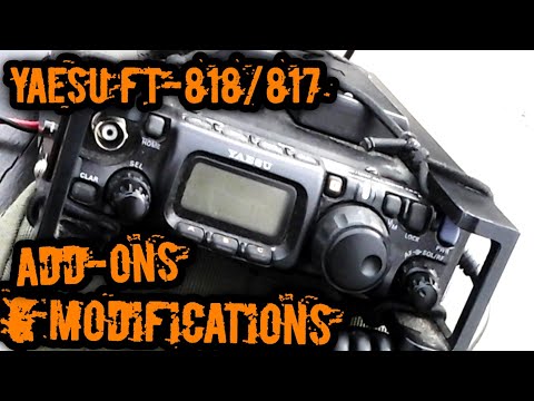 Yaesu FT 817 Accessories | Yaesu FT-818 Accessories & Mods